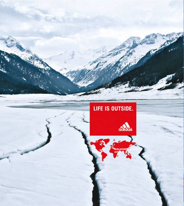 adidas – 3 stripes in nature